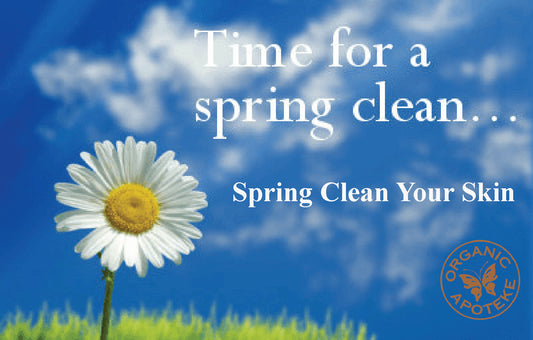 Spring Clean your skin with Organic Apoteke